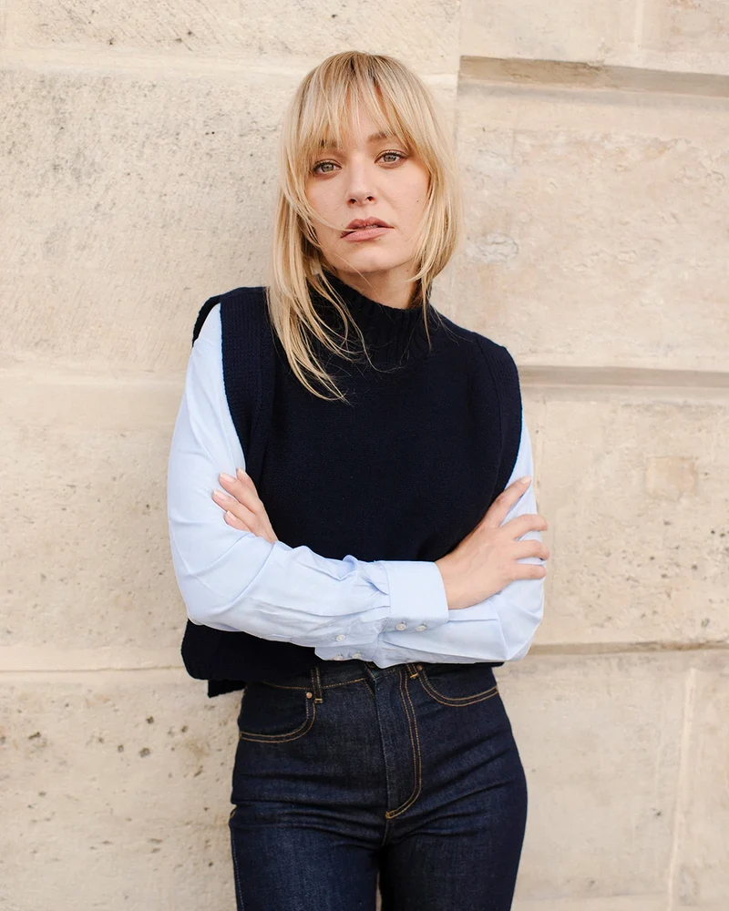 Pull Lun - Bleu Marine