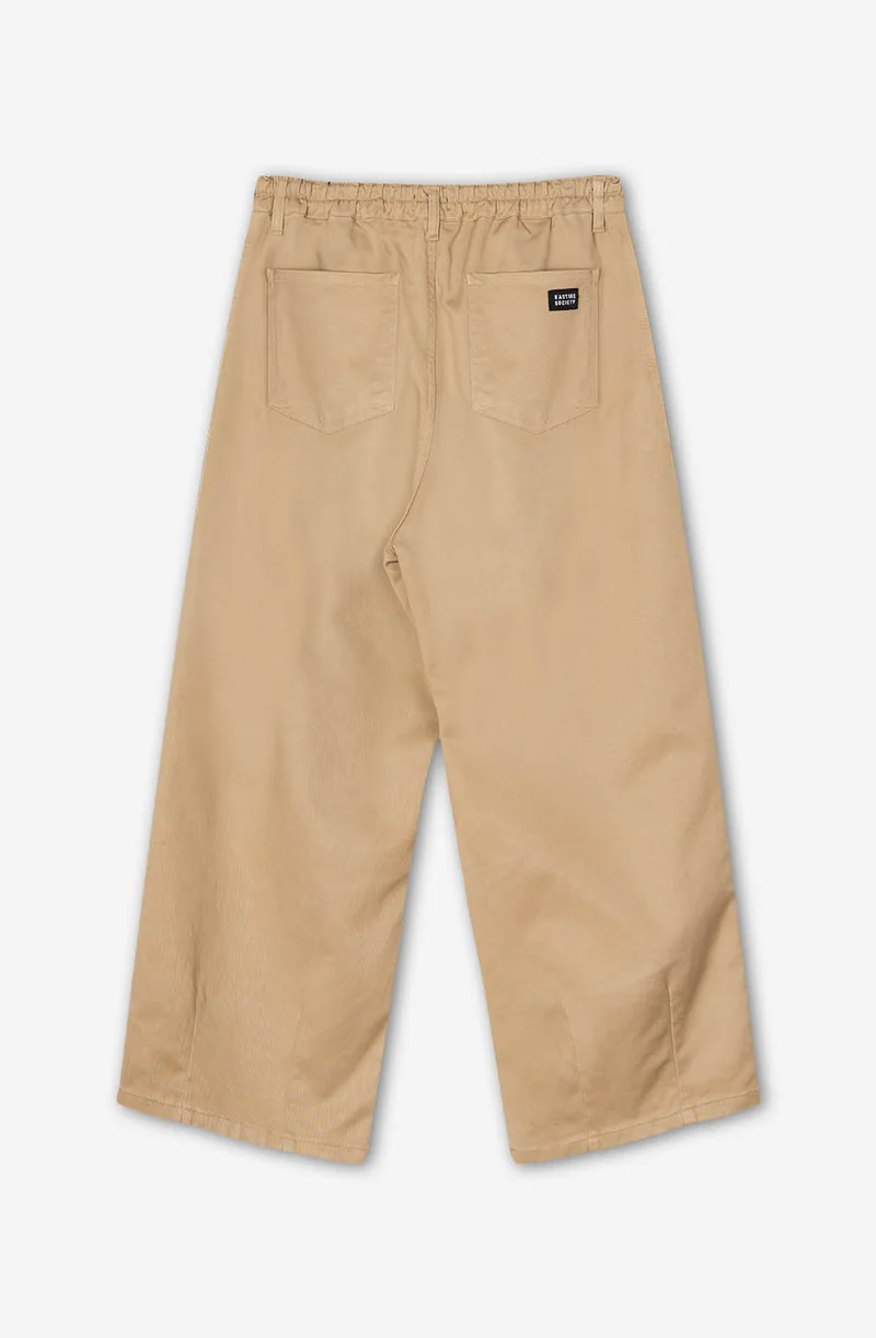 Dandy Wide Leg Pantalon Camel Nouveau