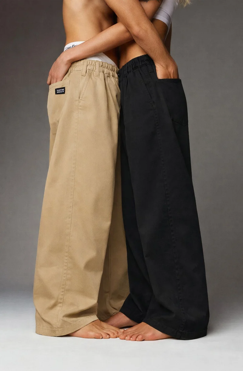 Pantalon large Dandy Noir