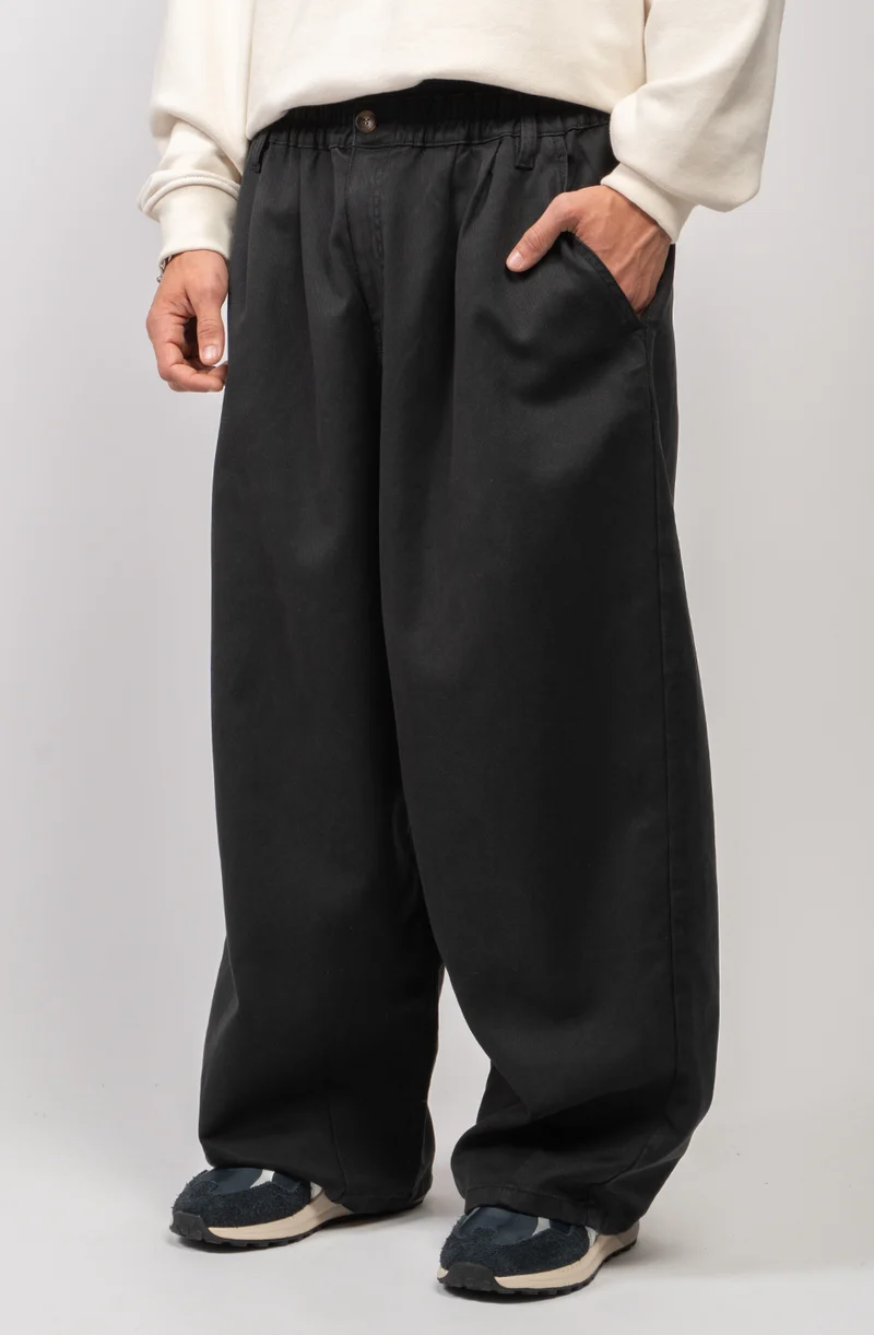 Pantalon large Dandy Noir