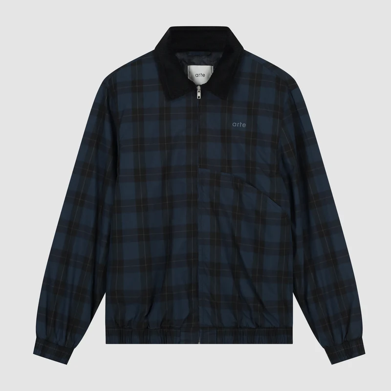 Veste à carreaux Arc - Imprimé intégral