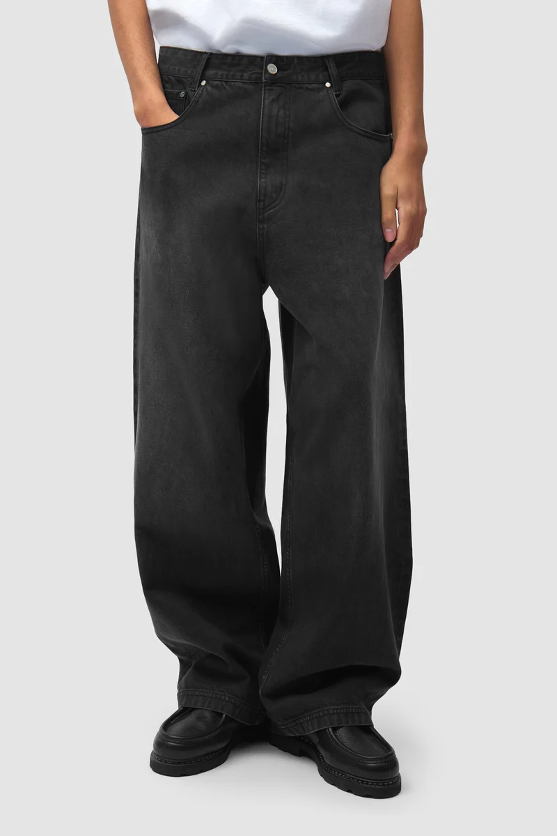 Denim « Washed Ease » - Noir