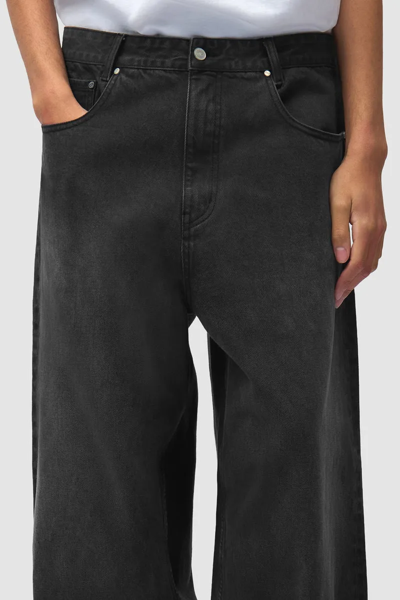Denim « Washed Ease » - Noir