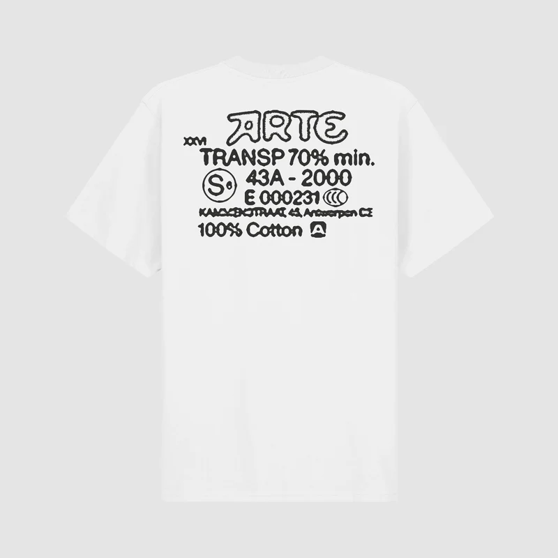 T-shirt « Serial Stamp » - Blanc