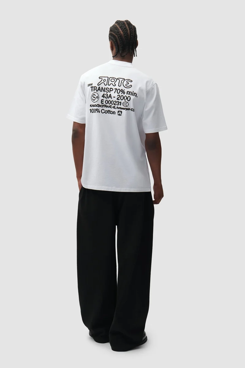 T-shirt « Serial Stamp » - Blanc