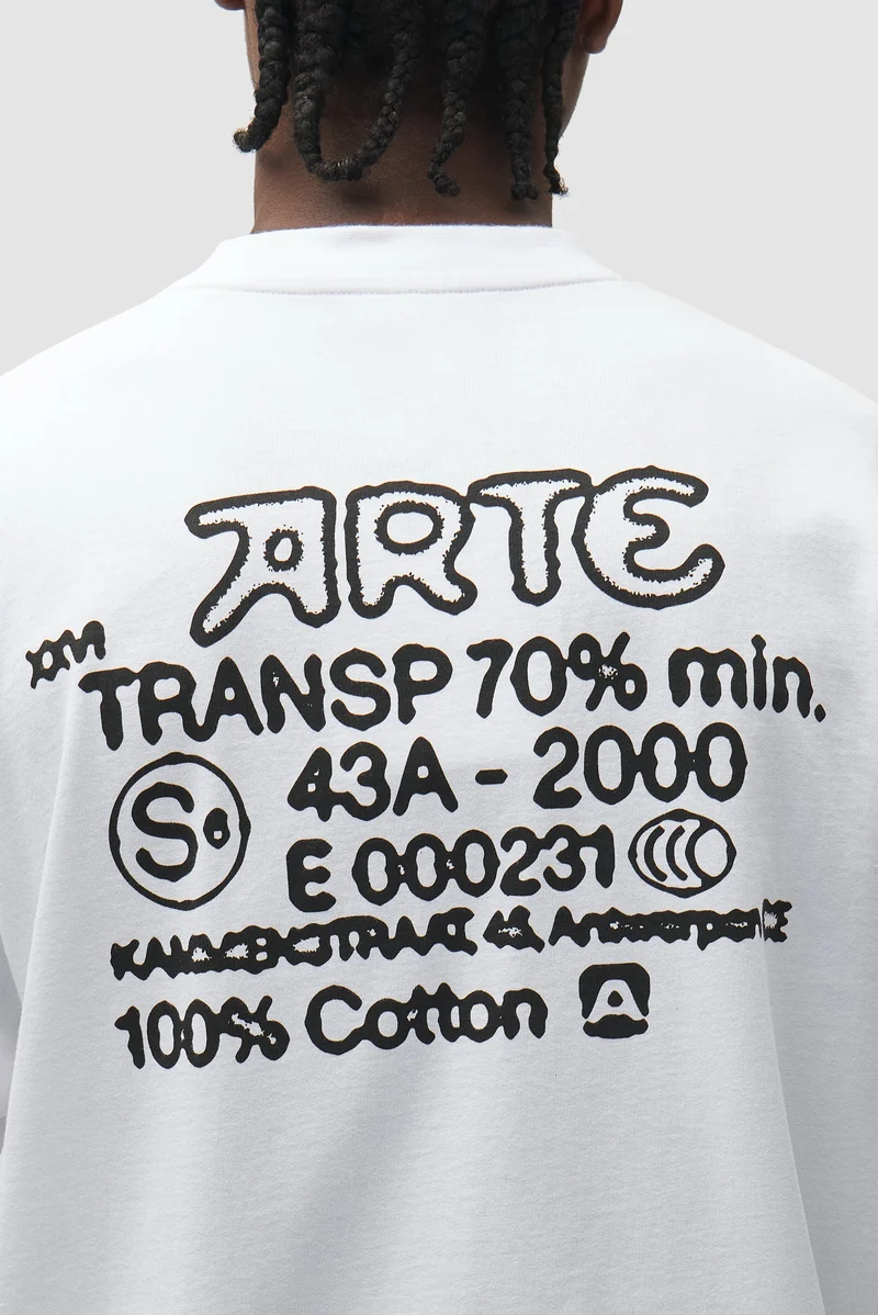 T-shirt « Serial Stamp » - Blanc