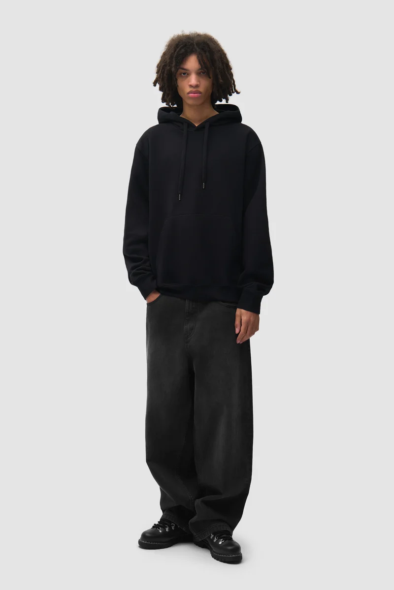 Sweat à capuche jetable - Noir