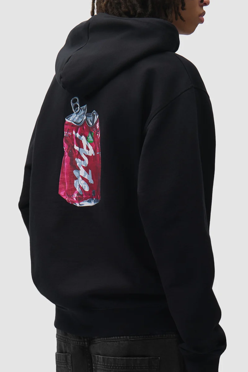 Sweat à capuche jetable - Noir