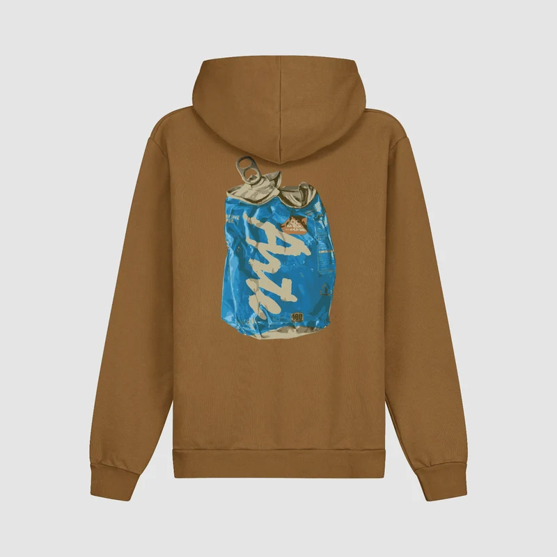 Sweat à capuche jetable - Marron