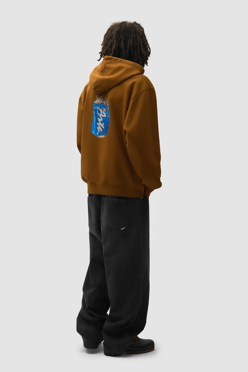 Sweat à capuche jetable - Marron