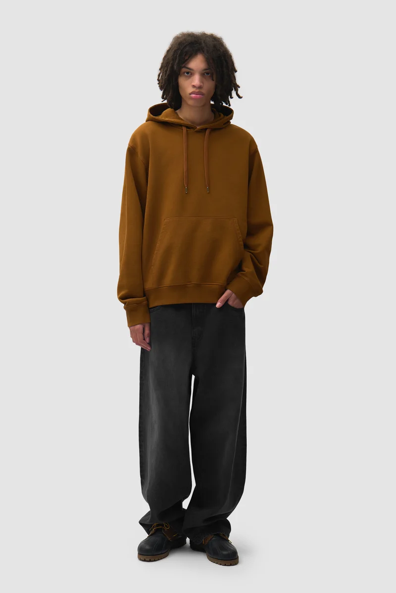 Sweat à capuche jetable - Marron