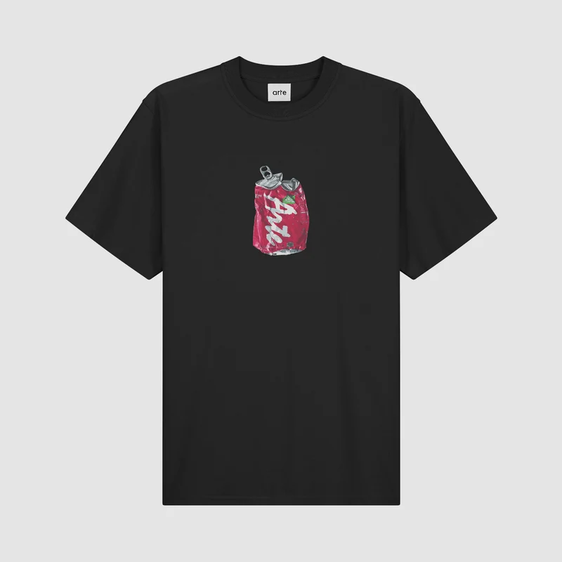 T-shirt jetable - Noir