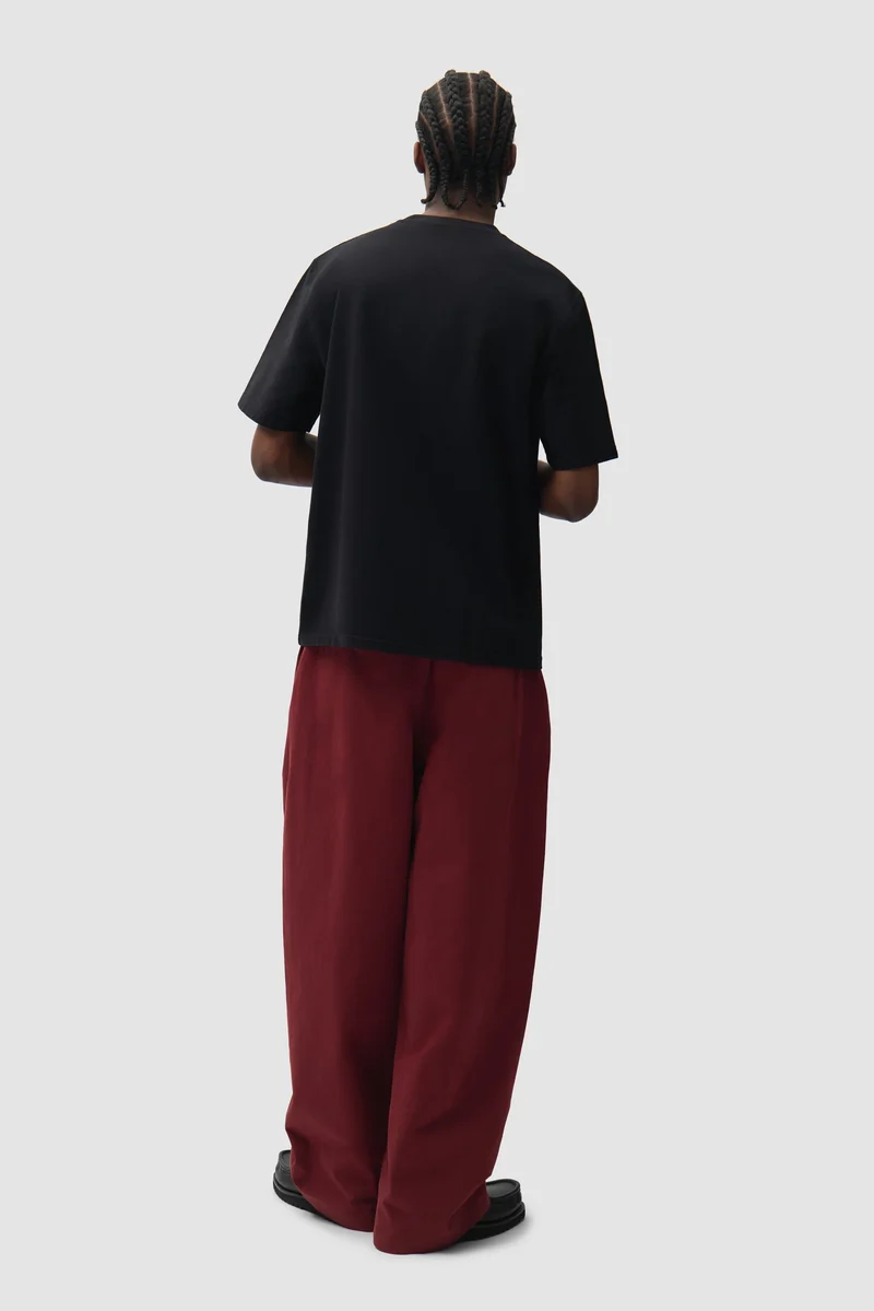 T-shirt jetable - Noir