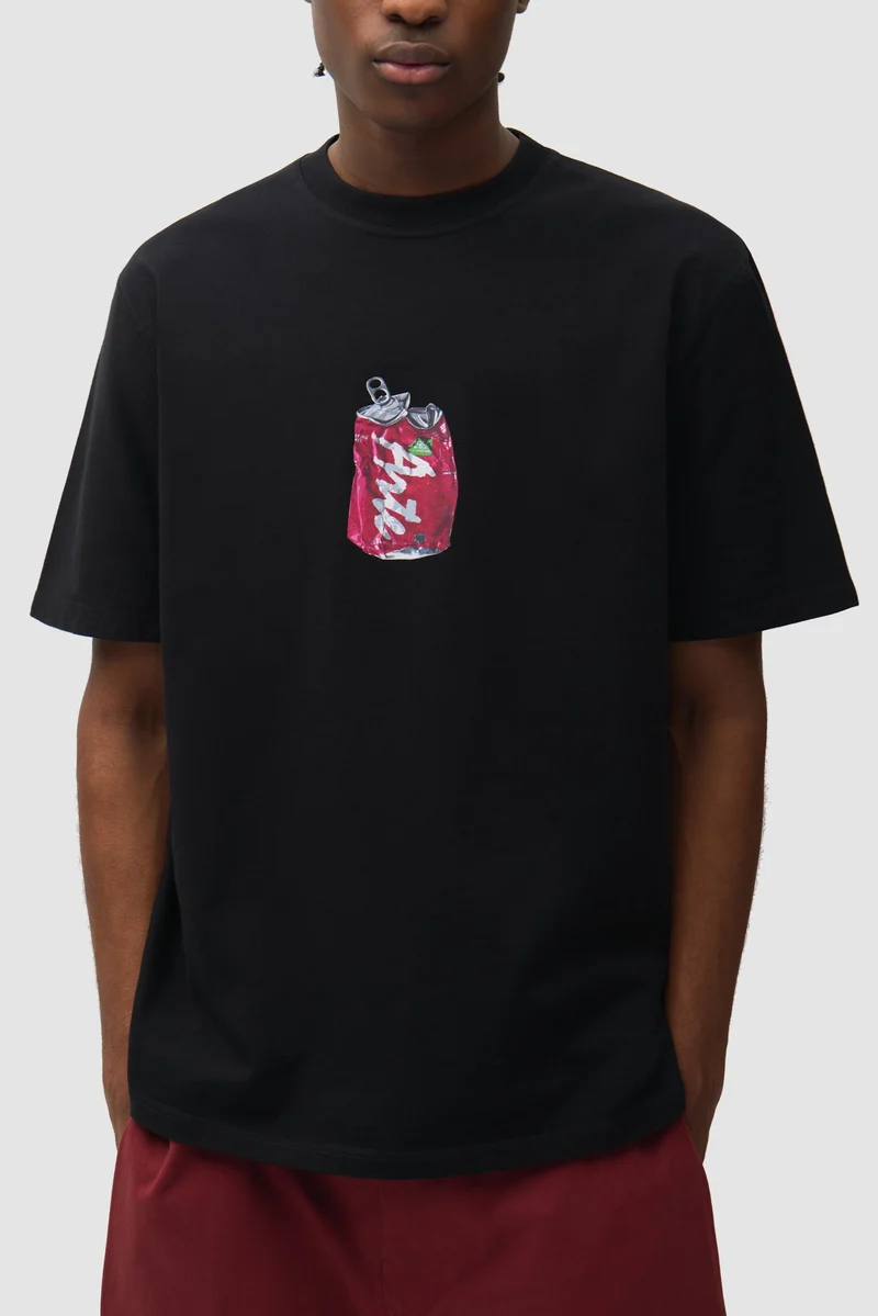 T-shirt jetable - Noir