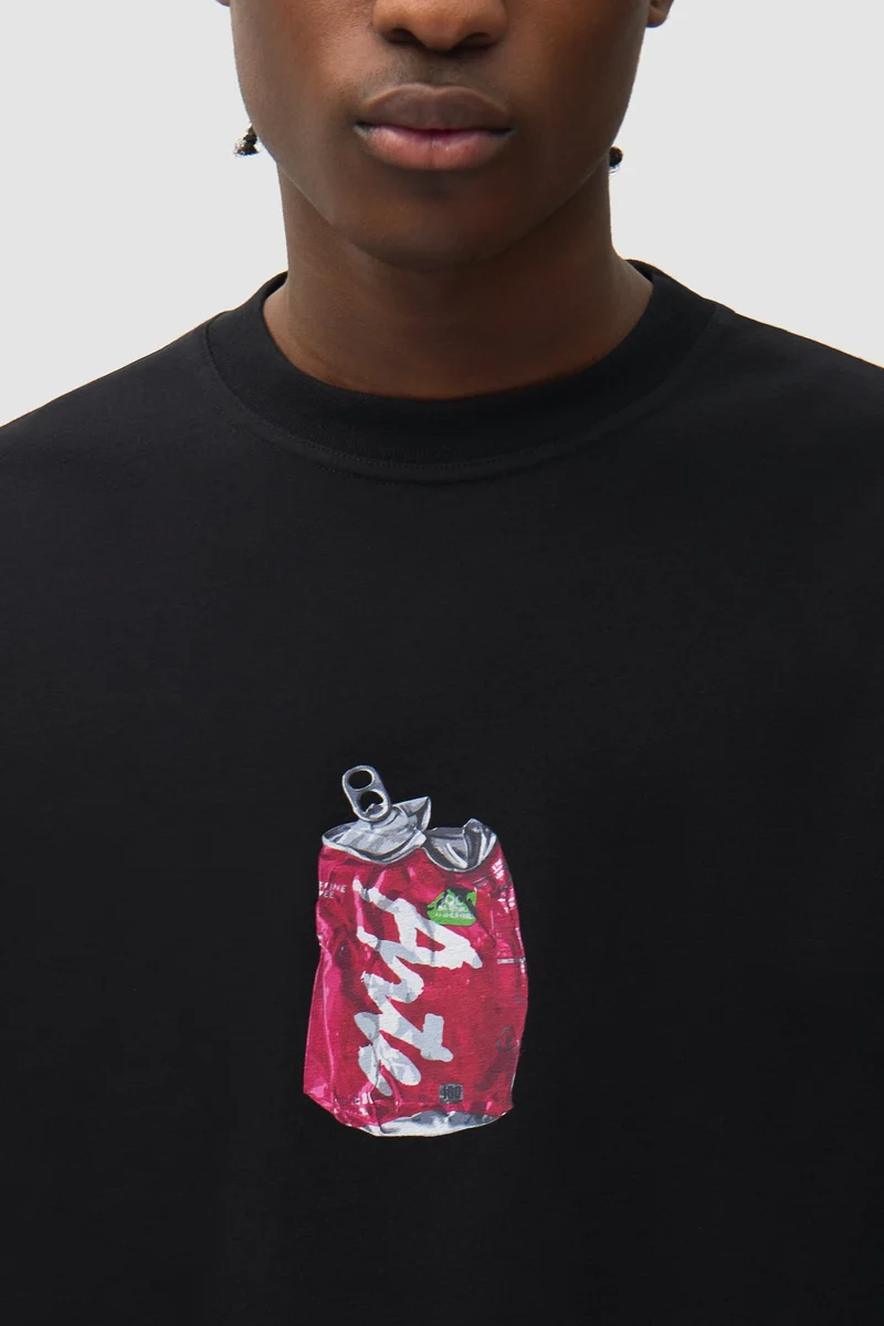 T-shirt jetable - Noir