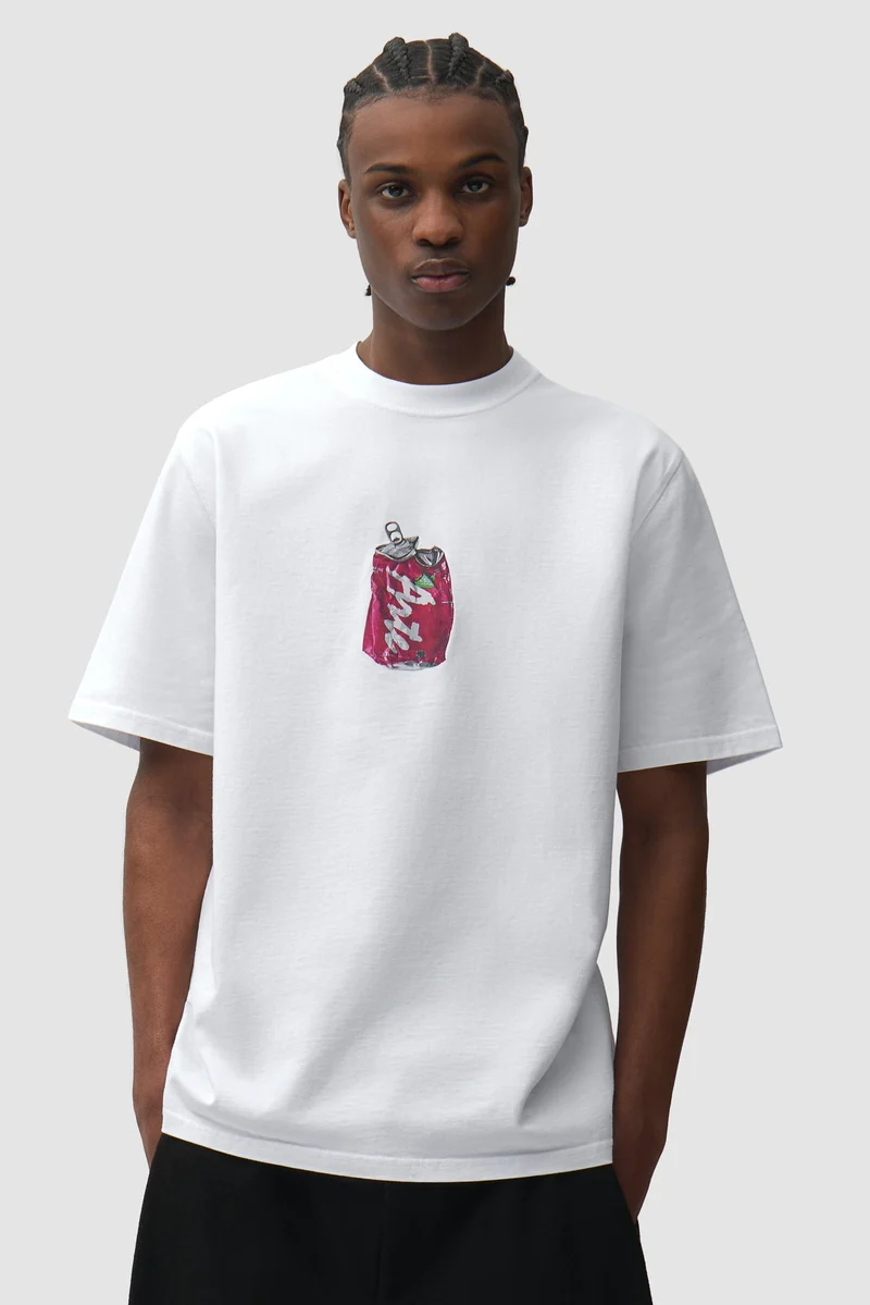 T-shirt jetable - Blanc
