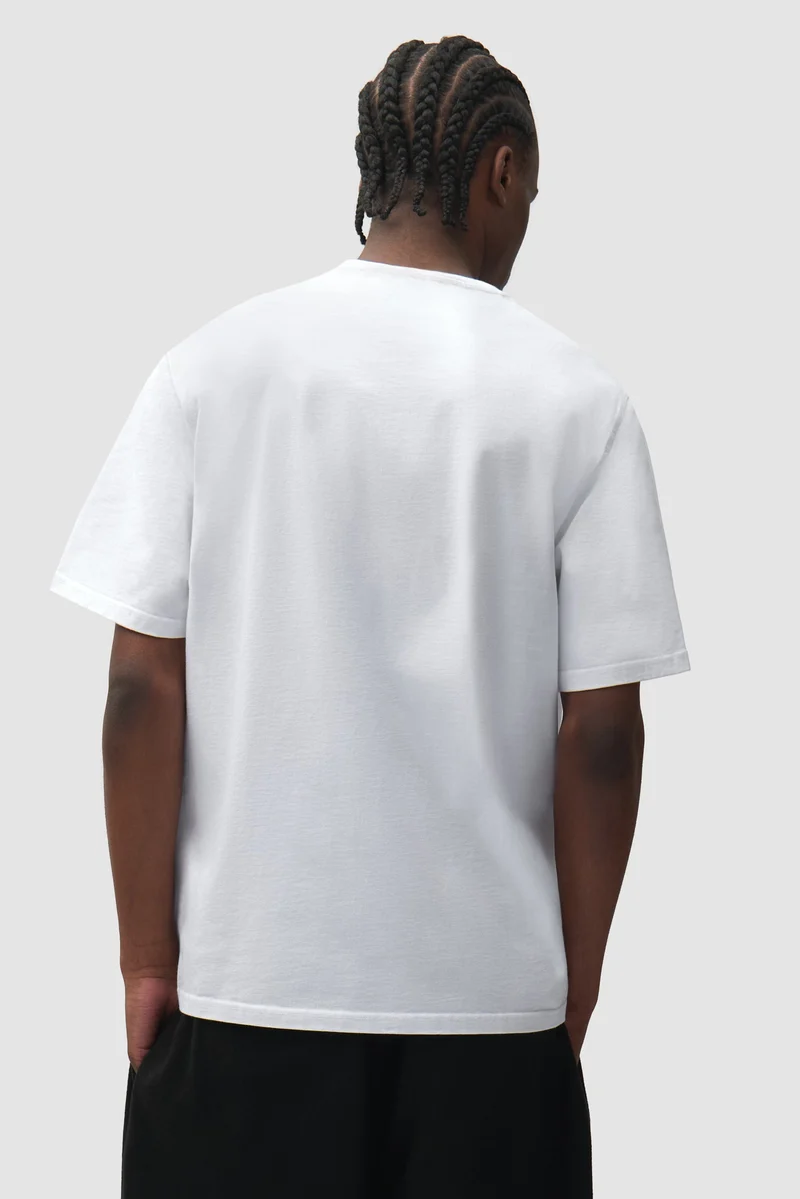 T-shirt jetable - Blanc