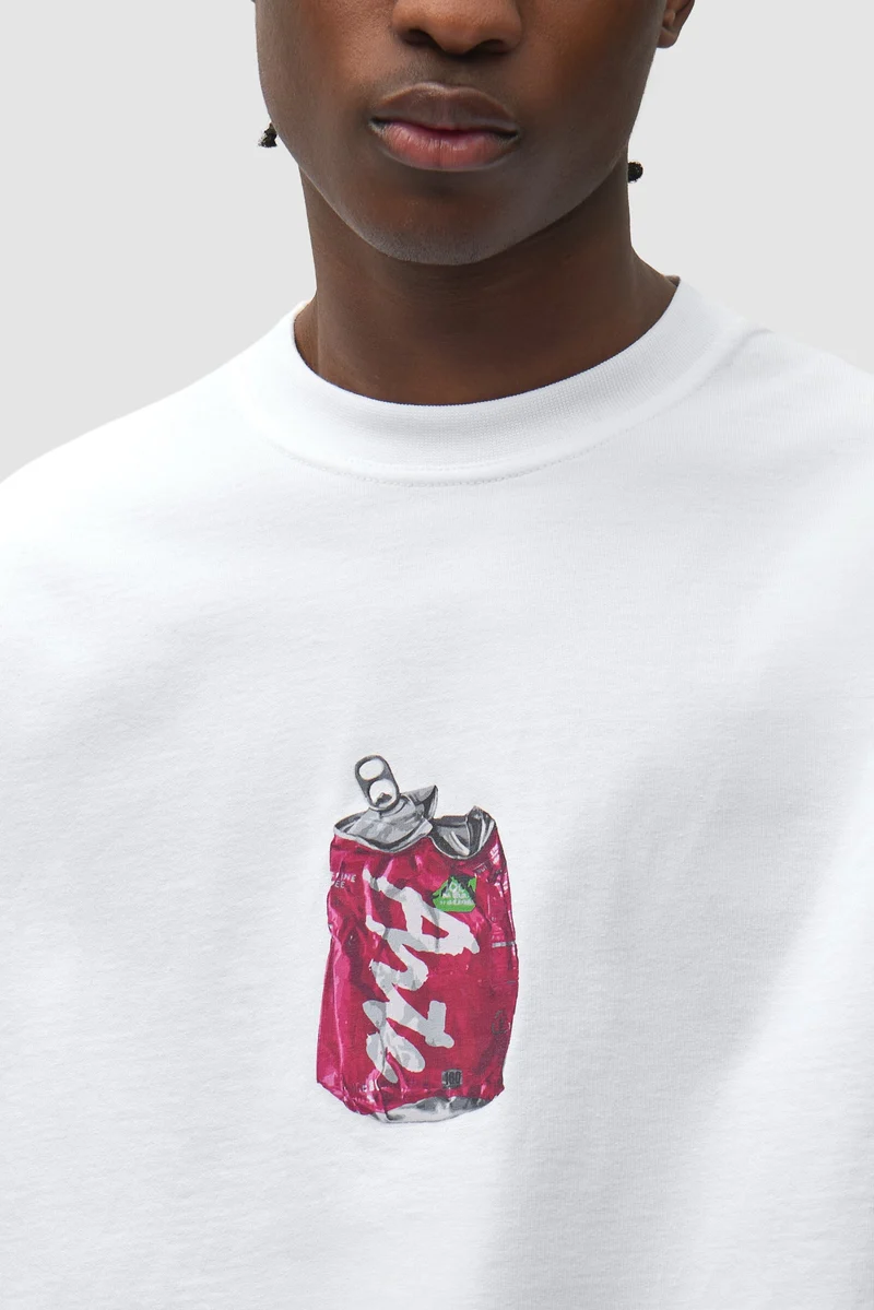 T-shirt jetable - Blanc