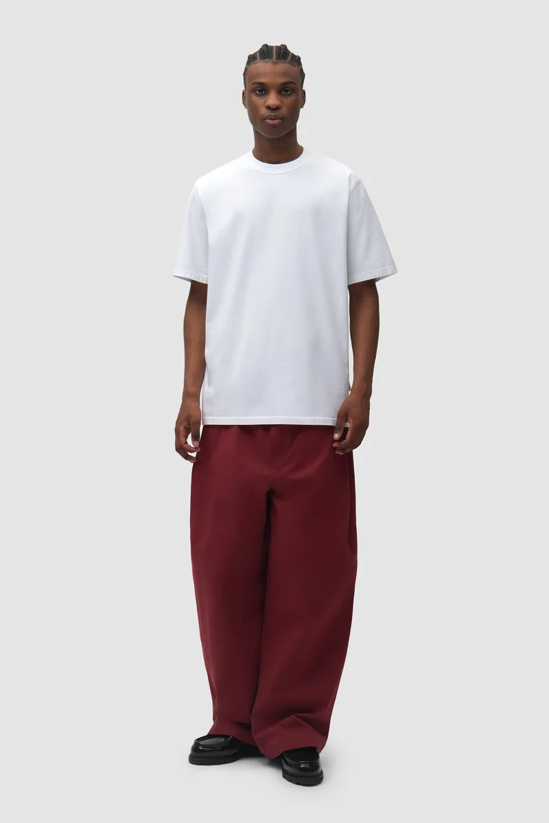 T-shirt avec autocollant - Blanc