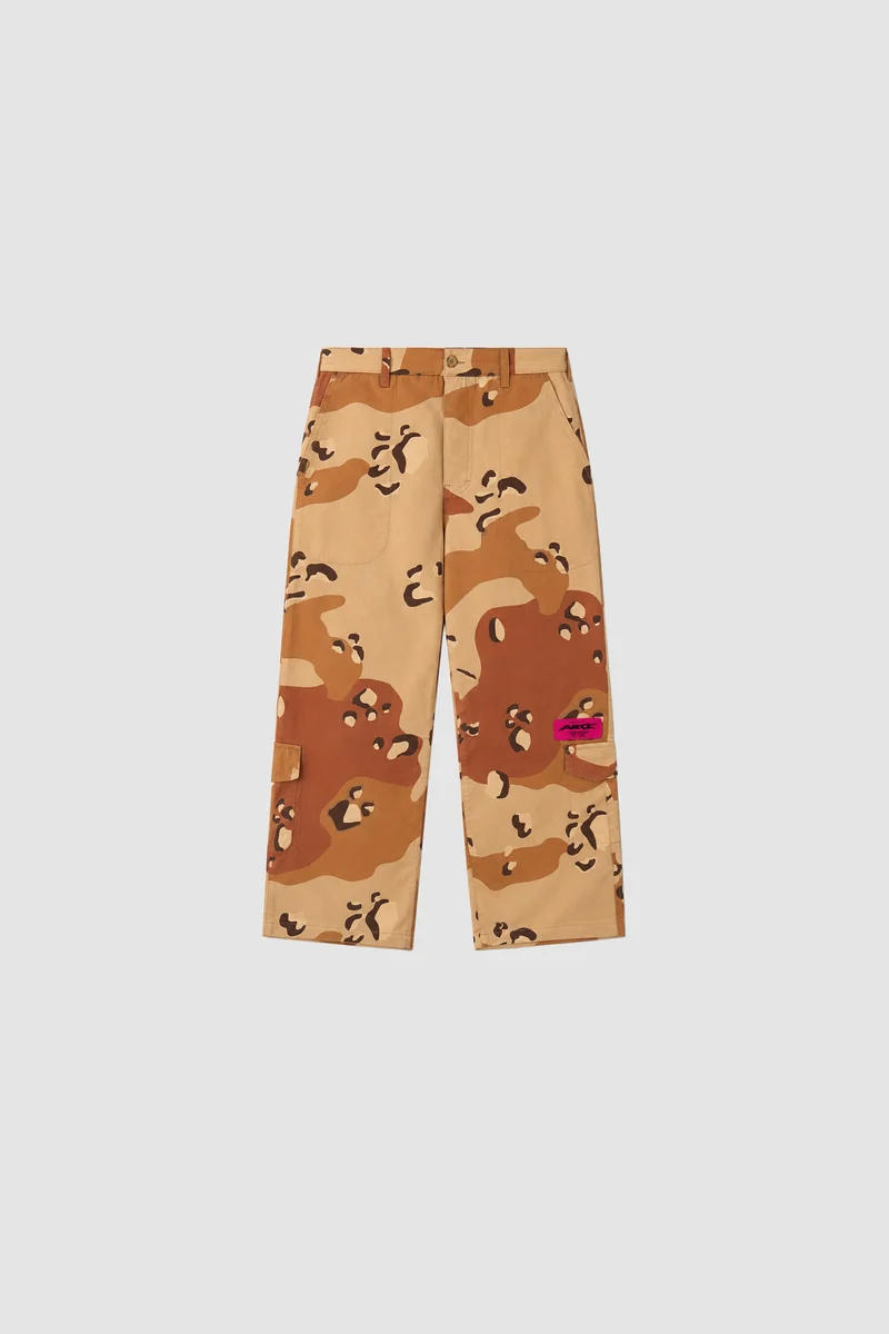 Pantalon cargo réversible à motif camouflage - Imprimé sur toute la surface