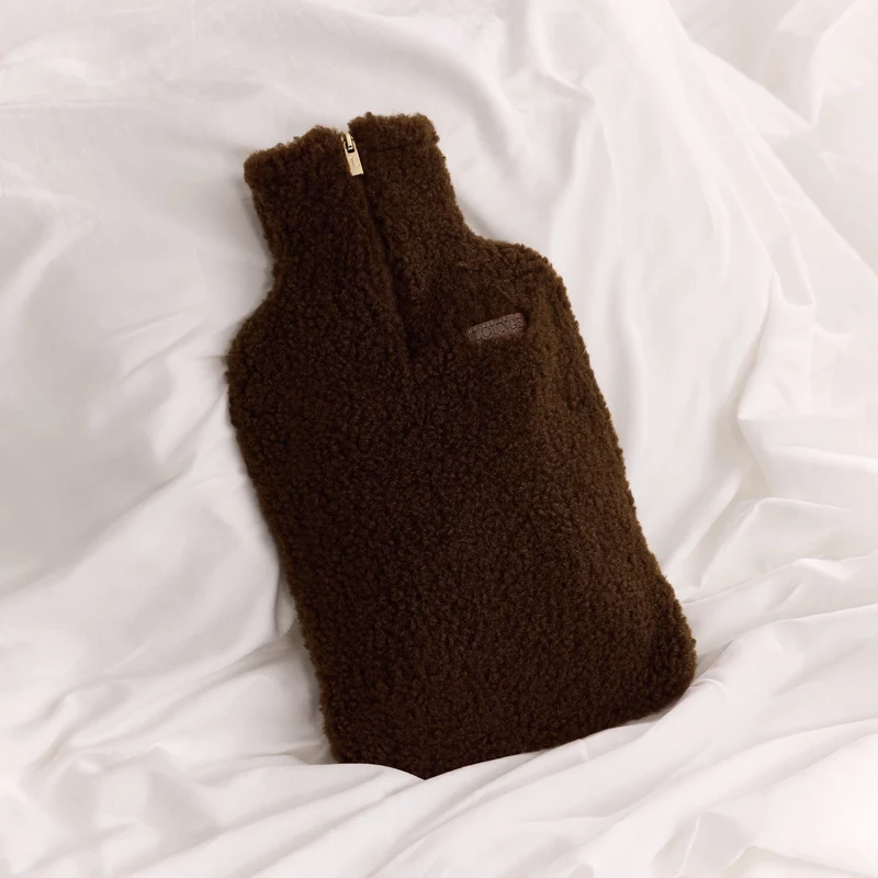 Bouillotte Teddy - Chocolat Noir