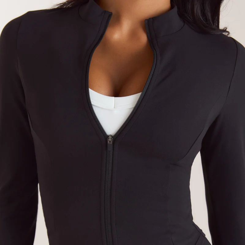 Veste Zippée ContourSoft™ - Noir