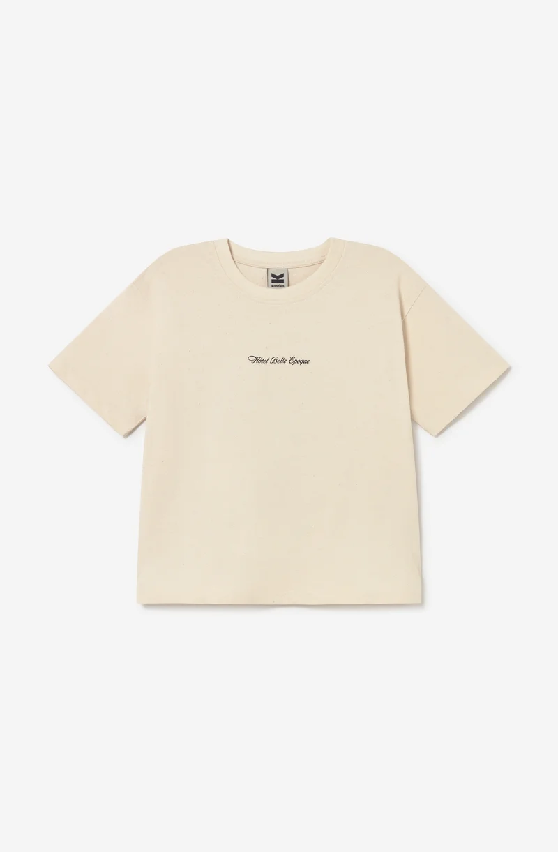 T-shirt Forget The Guests Organic Ivory