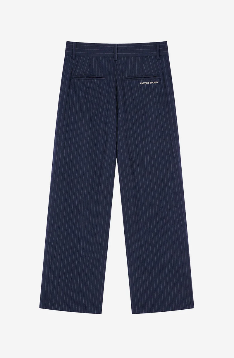 Pantalon Stripes Belle Époque White / Navy