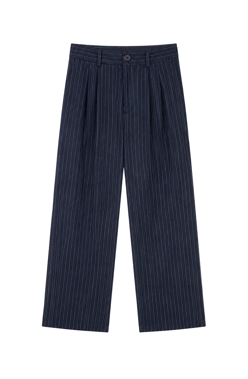 Pantalon Stripes Belle Époque White / Navy
