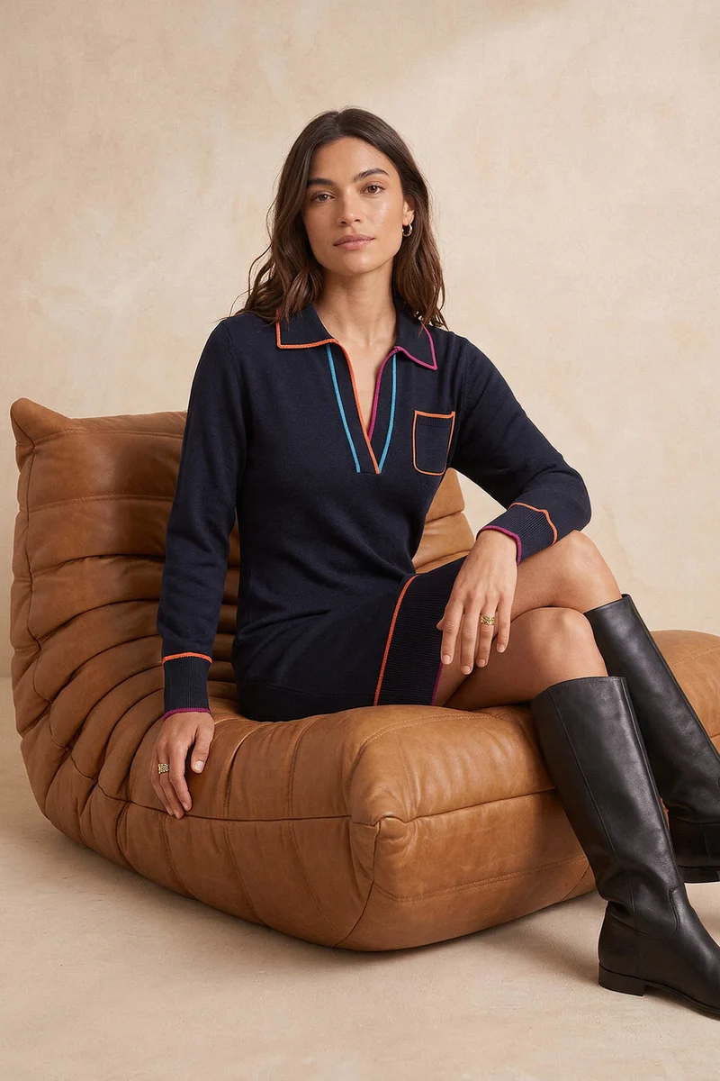 Robe Pull Paolo Bleu