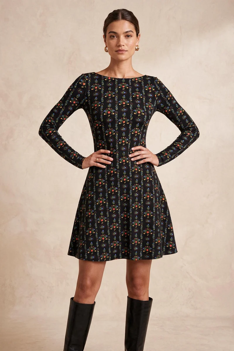 Robe Dolly Jardin Brodé
