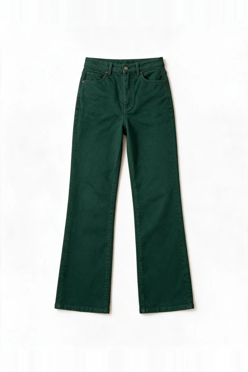 Pantalon Idéaliste Vert Mousse