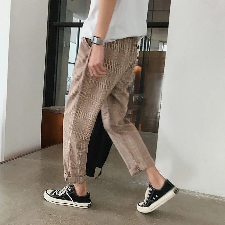 Pantalon à Rayure Homme