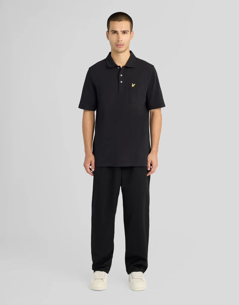 Pique Interlock Cotton Polo Shirt