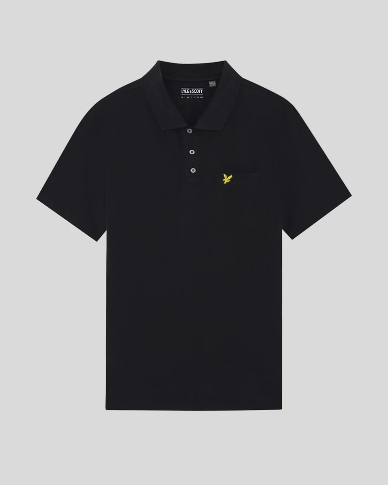 Pique Interlock Cotton Polo Shirt
