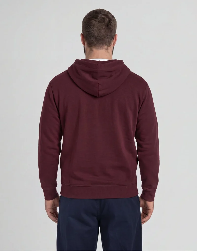 Loopback Cotton Hoodie