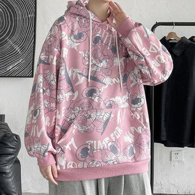 Sweat Coréen Rose