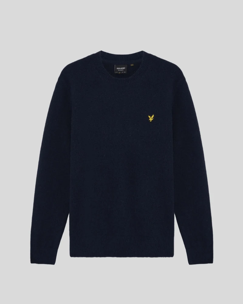 Brushed Crew Neck Jumper
