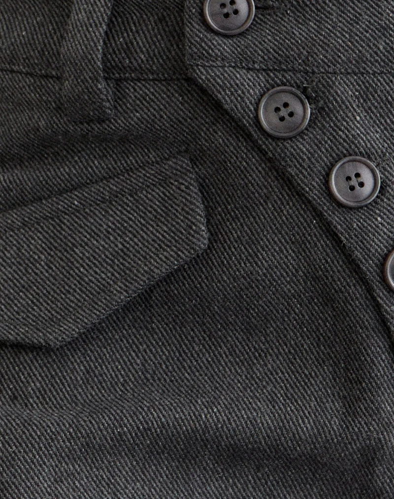 Mini-short Penida en twill Heritage gris