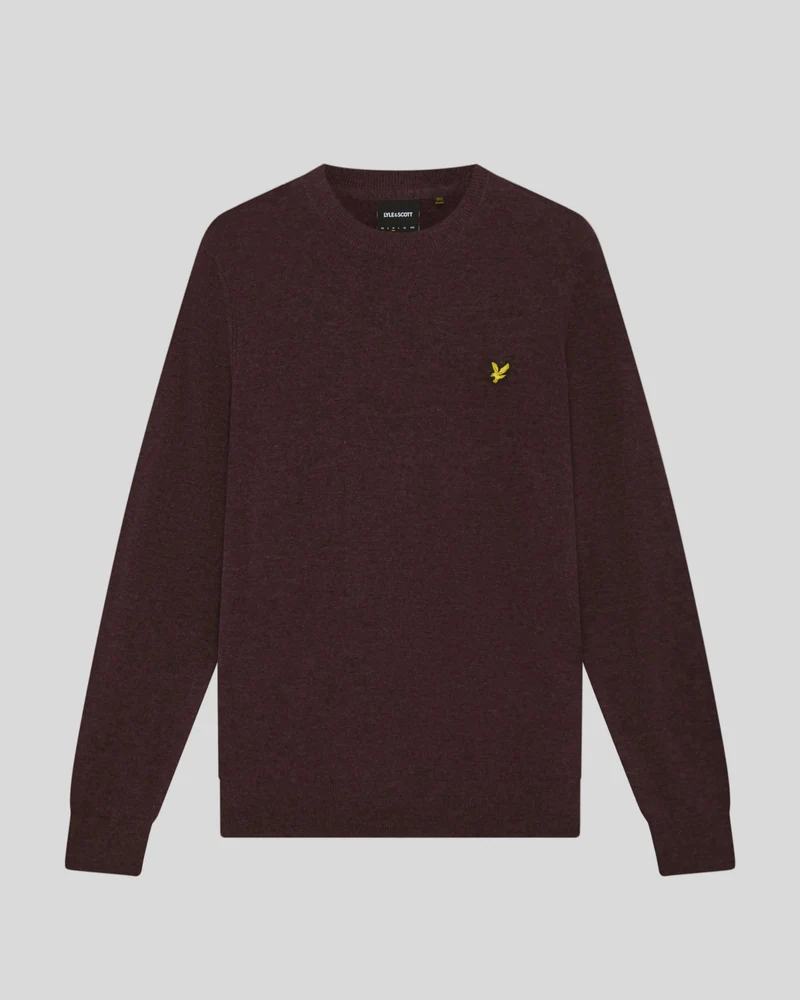 Lambswool Blend Crew Neck Jumper