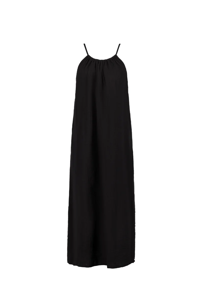 La Robe - Noir Gaze de Coton