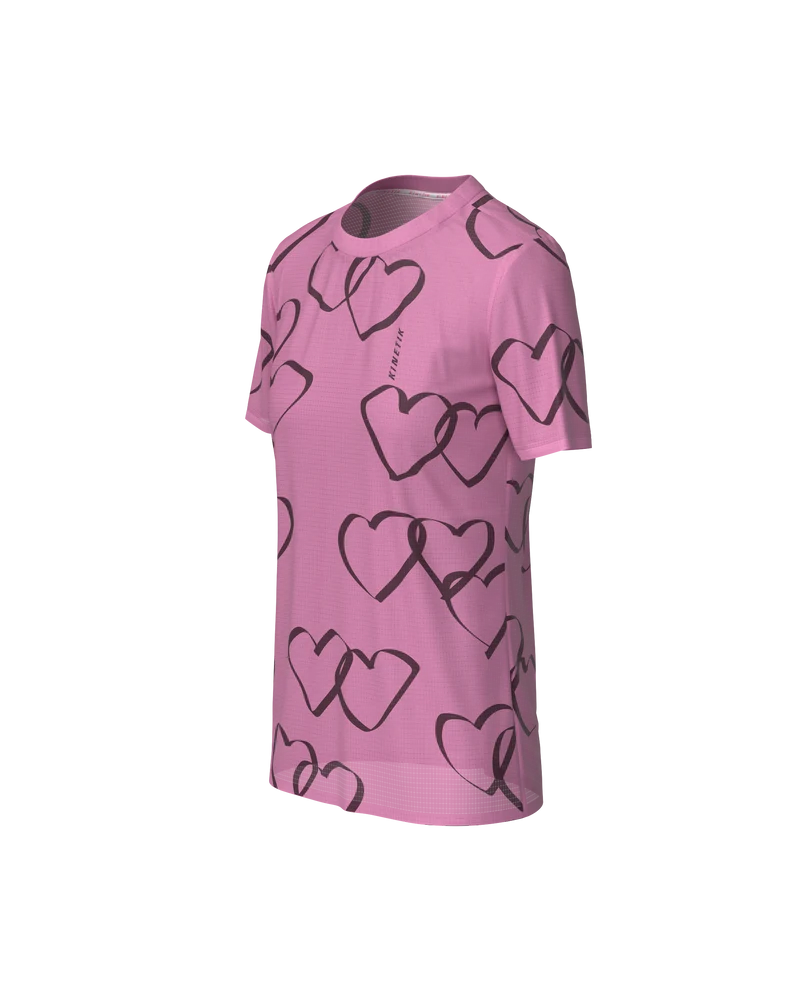 FALKON WOMEN HEART PARADE FLAMINGO