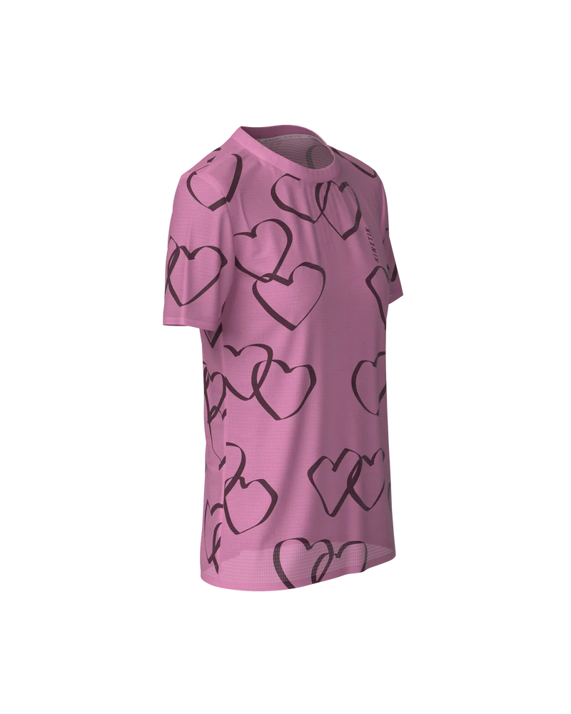 FALKON WOMEN HEART PARADE FLAMINGO