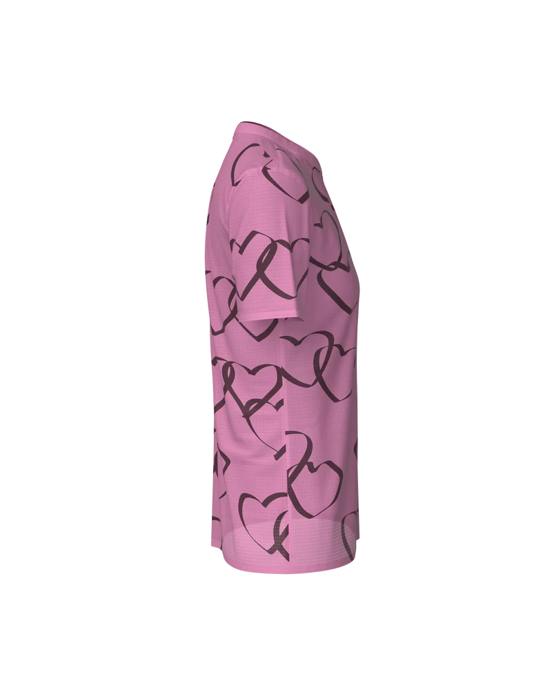 FALKON WOMEN HEART PARADE FLAMINGO