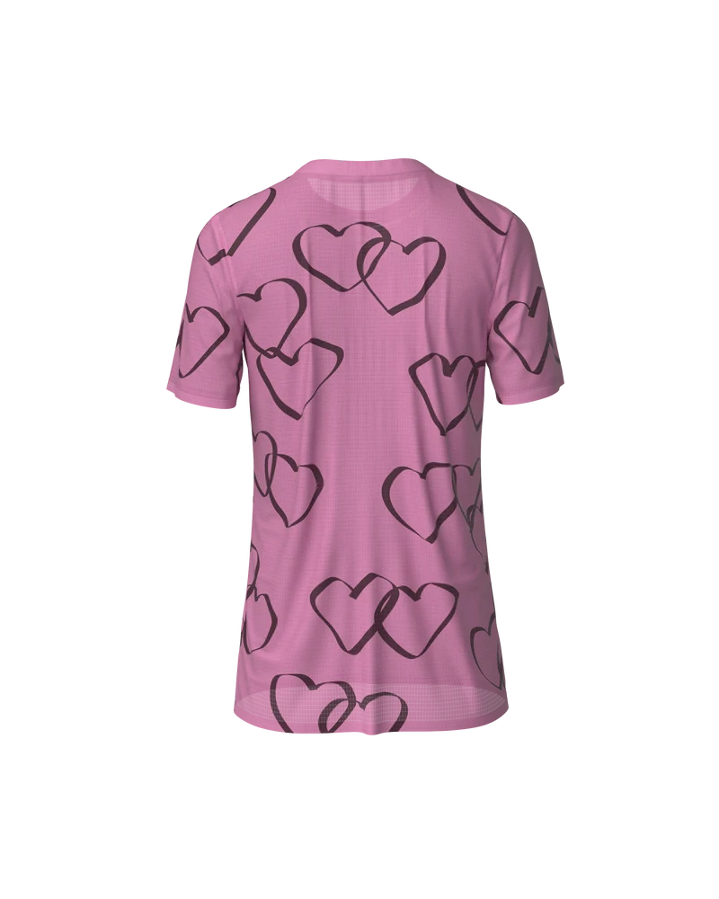 FALKON WOMEN HEART PARADE FLAMINGO