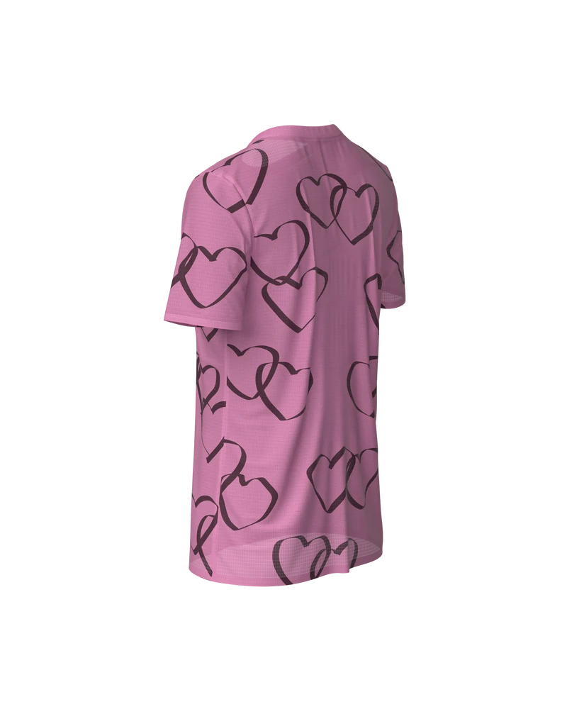 FALKON WOMEN HEART PARADE FLAMINGO