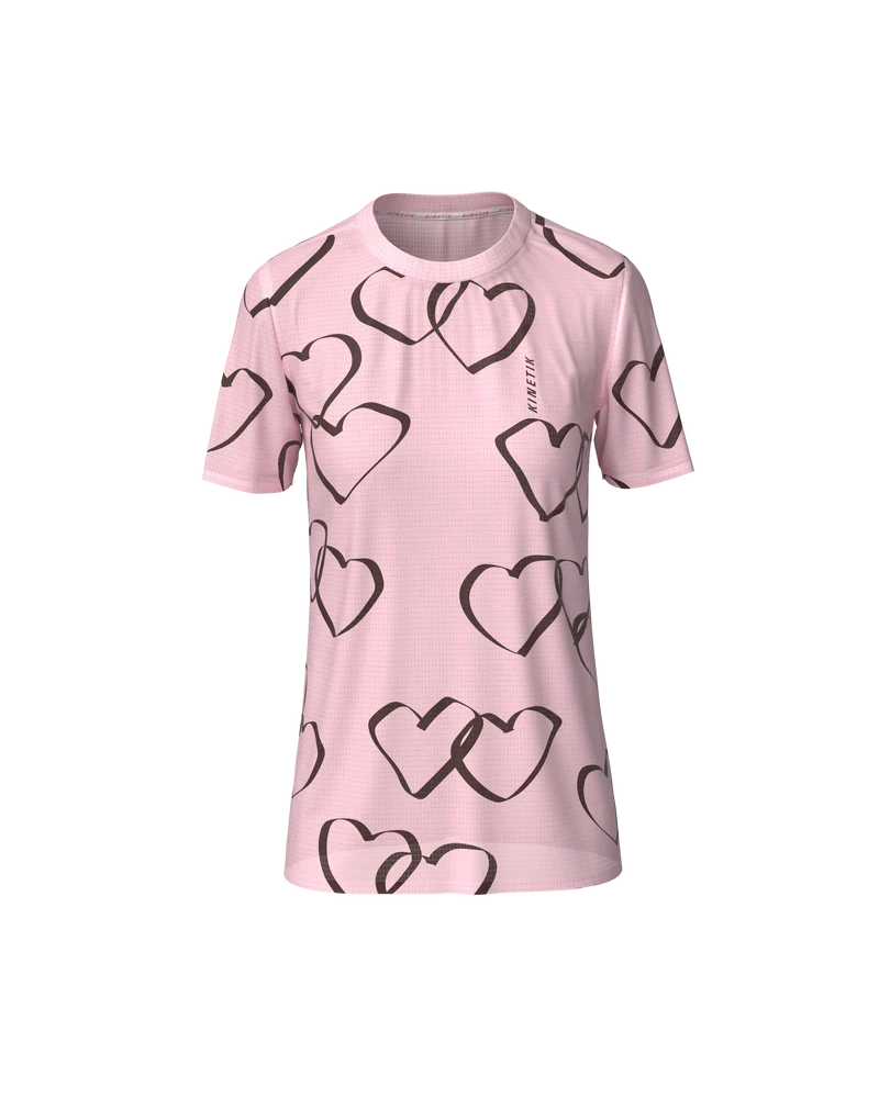 FALKON WOMEN HEART PARADE PETAL PINK