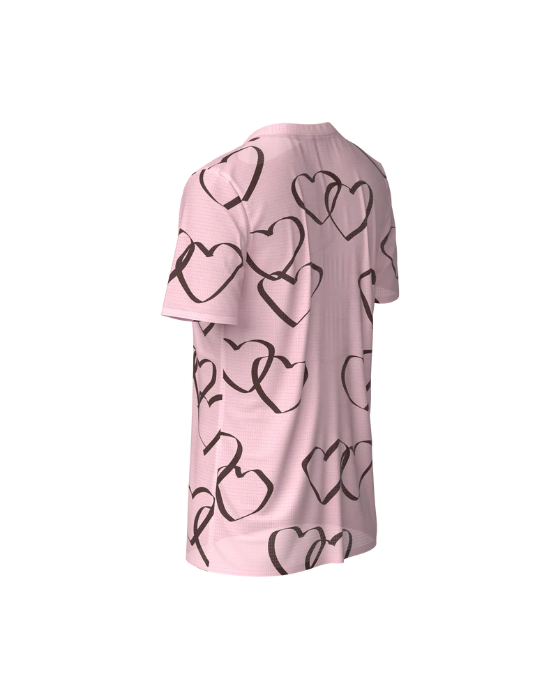 FALKON WOMEN HEART PARADE PETAL PINK