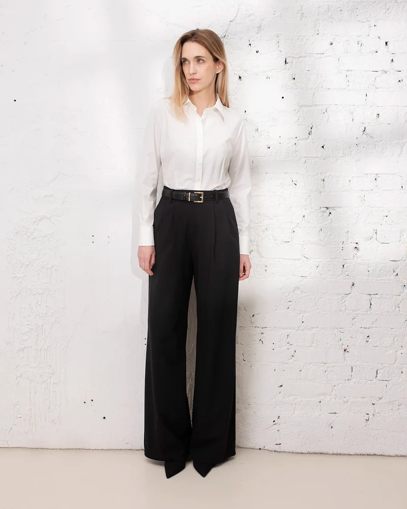 Chemise cintrée Reno - Blanche