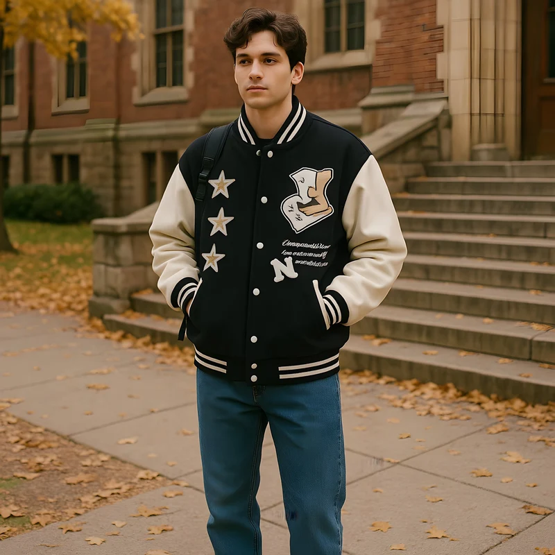 Veste Style Universitaire